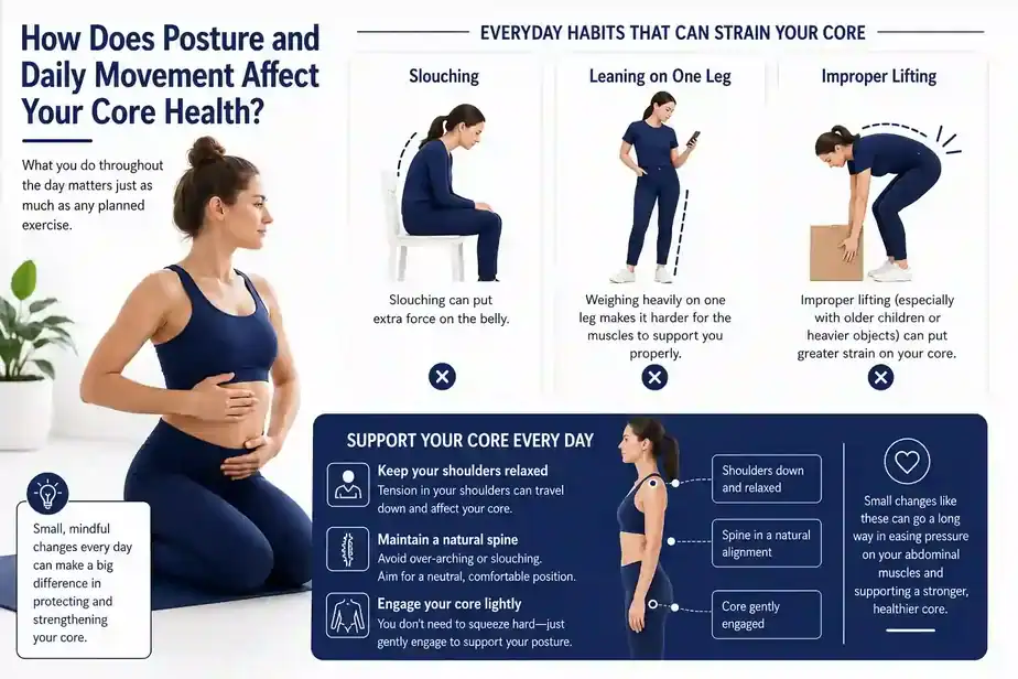 How Does Posture and Daily Movement Affect Your Core Health Llanelli?